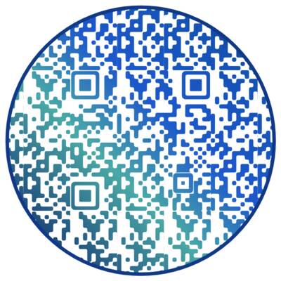 QR Code with gradient